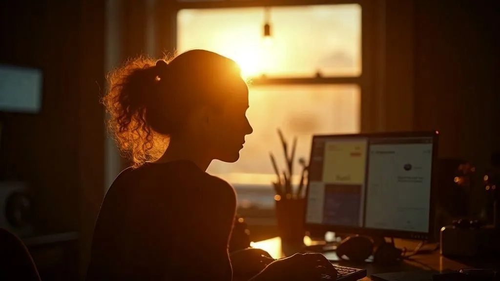 A person reading a book on technology myths