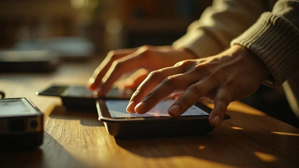 A digital landscape showcasing innovative technology and ethical considerations